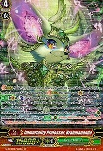 Immortality Professor, Brahmananda Card Front