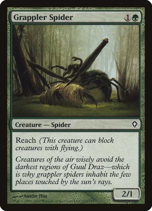 Grappler Spider Card Front