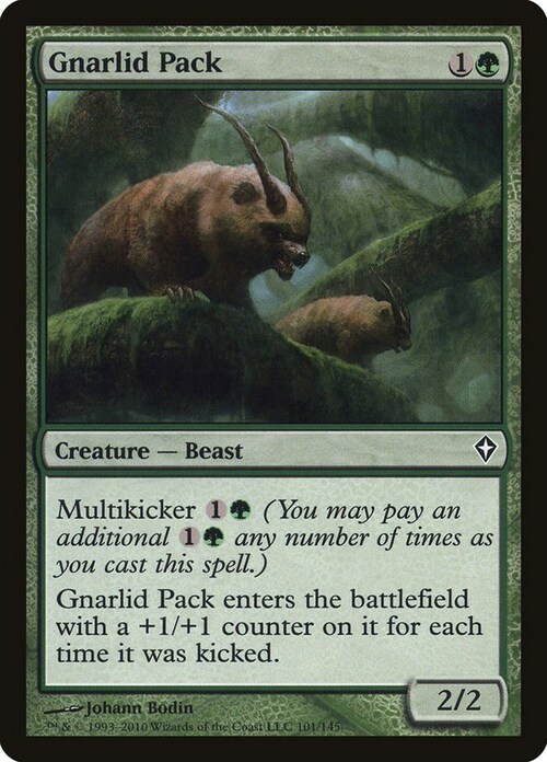 Gnarlid Pack Card Front