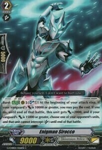 Enigman Sirocco Card Front