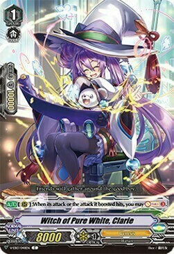 Witch of Pure White, Clarie Card Front