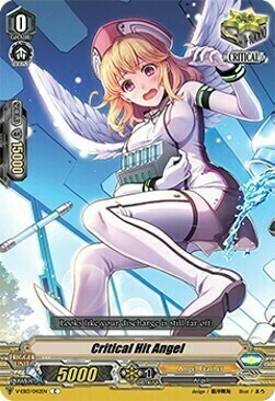 Critical Hit Angel Card Front