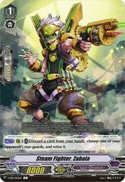 Steam Fighter, Zabaia Card Front