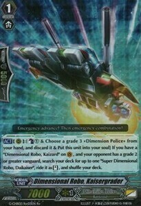 Dimensional Robo, Kaisergrader [G Format] Card Front