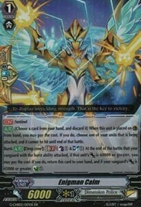 Enigman Calm Card Front