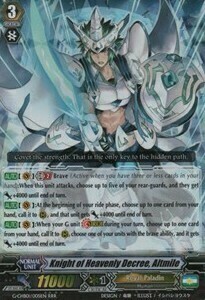 Knight of Heavenly Decree, Altmile Card Front