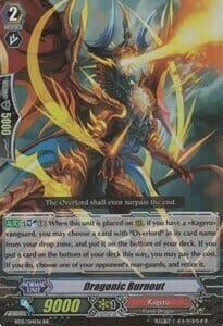 Dragonic Burnout Card Front