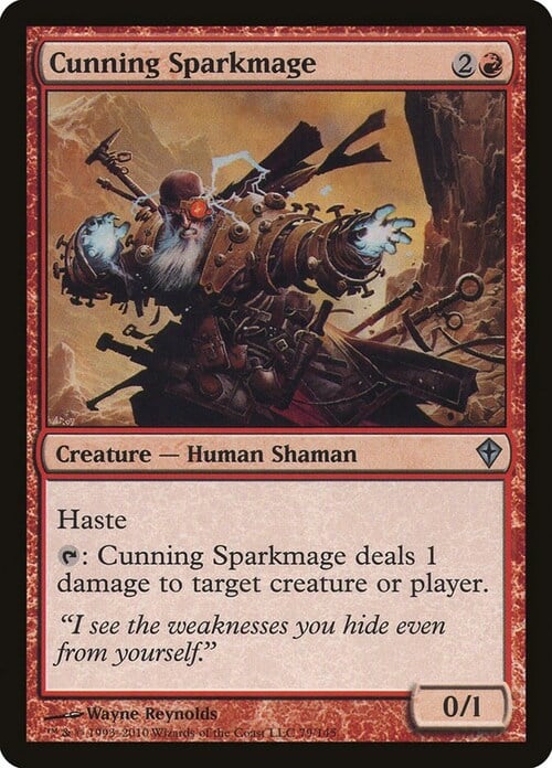 Cunning Sparkmage Card Front