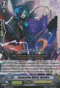 Inspection Witch, Deirdre Card Front