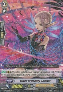Witch of Reality, Femme [G Format] Card Front