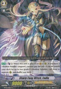 Sharp Fang Witch, Fodla [G Format] Card Front