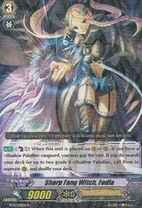 Sharp Fang Witch, Fodla [G Format] Card Front