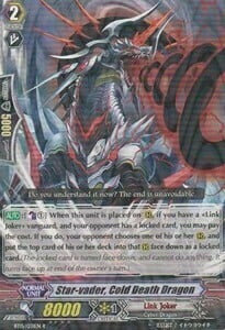 Star-vader, Cold Death Dragon Card Front