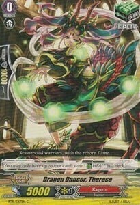 Dragon Dancer, Therese Card Front