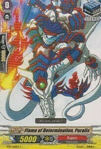 Flame of Determination, Puralis Card Front