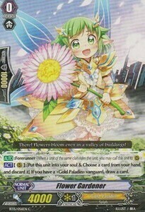 Flower Gardener Card Front