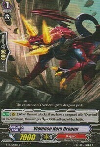 Violence Horn Dragon Card Front