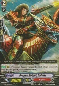 Dragon Knight, Dalette Card Front