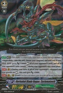 Unrivaled Blade Rogue, Cyclomatooth Card Front