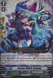 Barrier Witch, Grainne Card Front