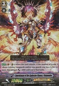 Swordsman of the Explosive Flames, Palamedes Card Front