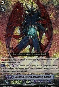 Demon World Marquis, Amon Card Front