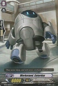 Workerpod, Saturday [G Format] Card Front