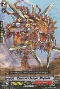 Ravenous Dragon, Megarex Card Front