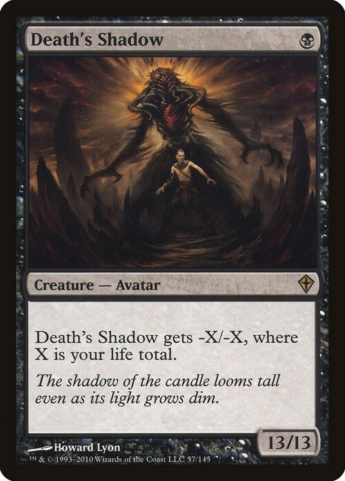 Death's Shadow Card Front