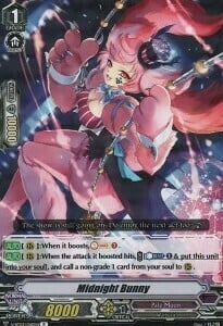 Midnight Bunny Card Front