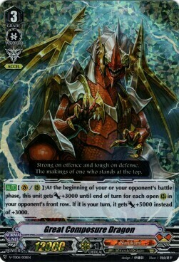 Great Composure Dragon Card Front