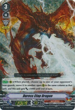 Duress Clap Dragon [V Format] Card Front