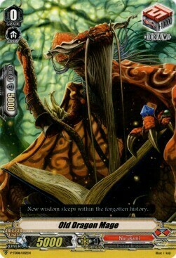 Old Dragon Mage [V Format] Card Front