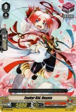 Zephyr Kid, Hayate [V Format] Card Front