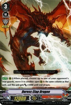 Duress Clap Dragon Card Front