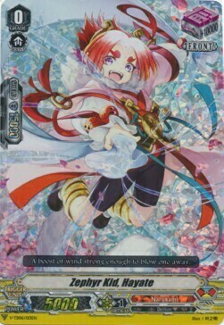 Zephyr Kid, Hayate [V Format] Card Front