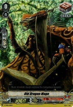 Old Dragon Mage [V Format] Card Front