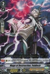 Mage of Destruction, Feidlech Card Front