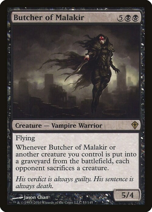 Butcher of Malakir Card Front