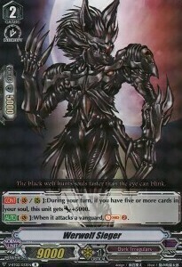 Werwolf Sieger Card Front