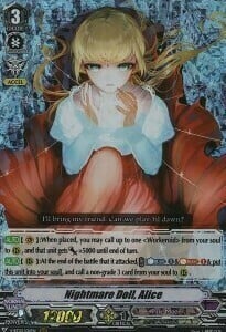Nightmare Doll, Alice Card Front