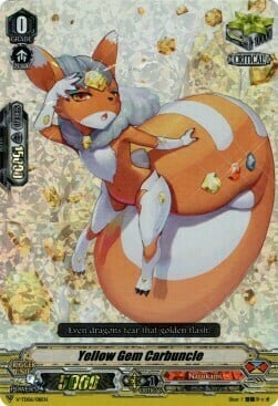 Yellow Gem Carbuncle [V Format] Card Front