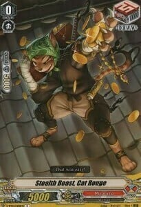 Stealth Beast, Cat Rouge [V Format] Card Front