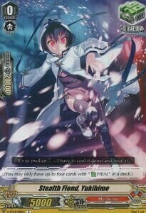 Stealth Fiend, Yukihime [V Format] Card Front