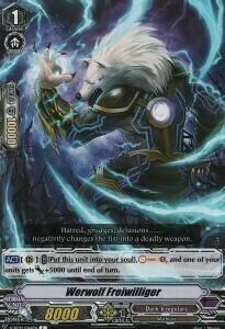 Werwolf Freiwilliger Card Front