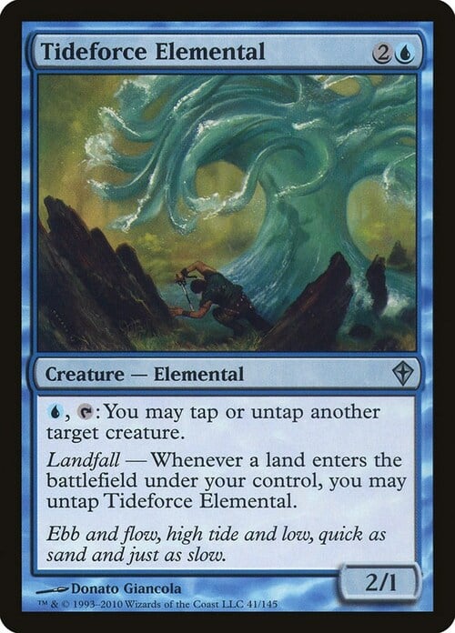 Tideforce Elemental Card Front