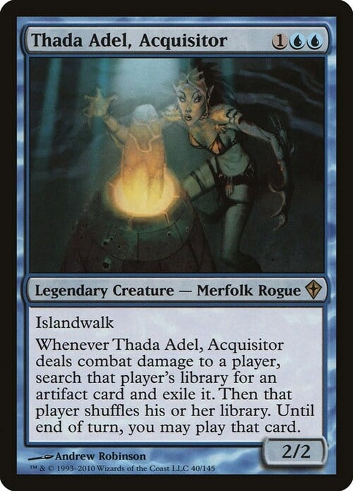 Thada Adel, Acquisitrice Card Front