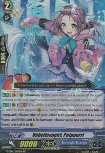 Unbelievagirl, Potpourri [G Format] Card Front