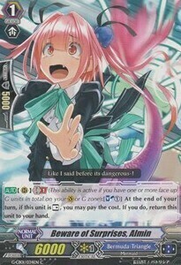 Beware of Surprises, Almin [G Format] Card Front