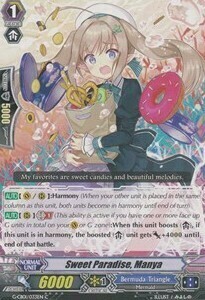 Sweet Paradise, Manya [G Format] Card Front